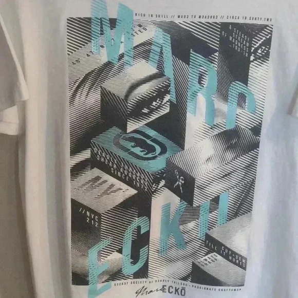 Marc Ecko Cut & Sew graphic T-shirt size large - Picture 2 of 4